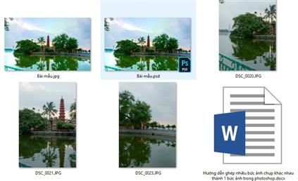 Hướng Dẫn Ghép Nhiều Bức Ảnh Chụp Khác Nhau Thành 1 Bức Ảnh Trong Photoshop