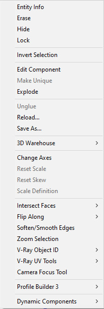 Hướng dẫn sử dụng Sketchup Pro mới nhất Thành Phần