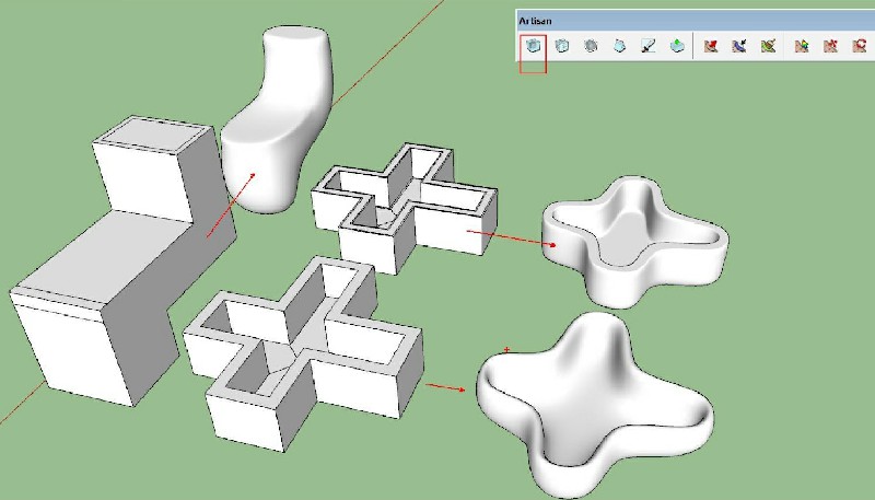 Hướng Dẫn Sử Dụng Plugin Artisan Trong Sketchup
