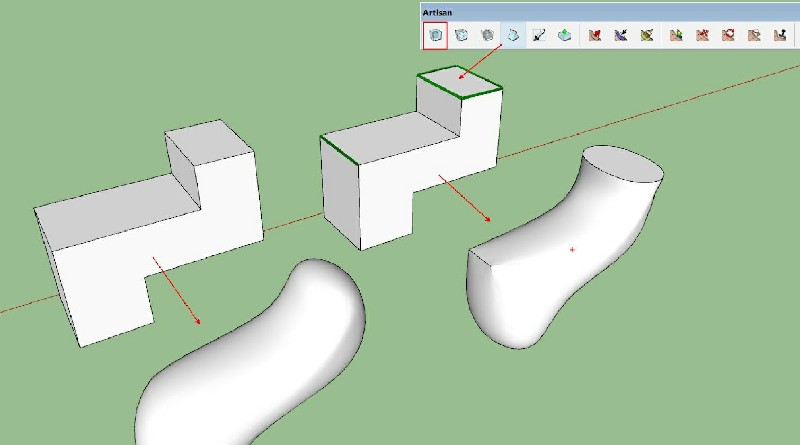 Hướng Dẫn Sử Dụng Plugin Artisan Trong Sketchup