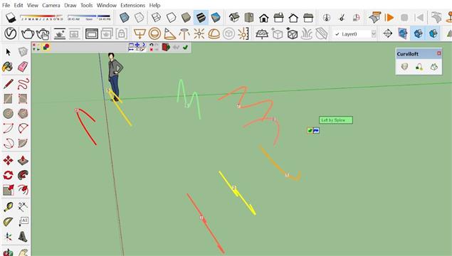 Hướng Dẫn Sử Dụng Plugin Curviloft Trong Sketchup