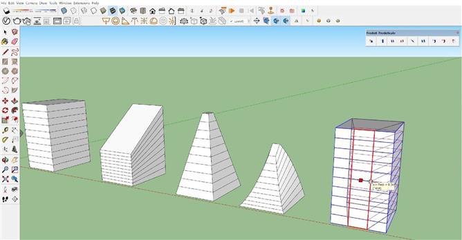 Hướng Dẫn Sử Dụng Plugin Fredo6 – Fredoscale Trong Sketchup