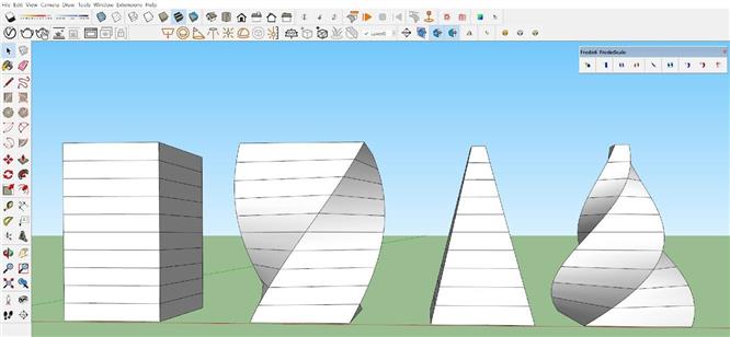 Hướng Dẫn Sử Dụng Plugin Fredo6 – Fredoscale Trong Sketchup