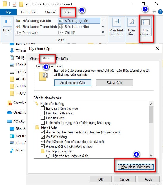 Sửa Lỗi Không Xem Trước Được File Coreldraw