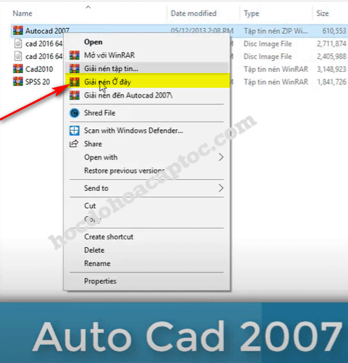 Hướng Dẫn Cài Đặt Autocad 2007