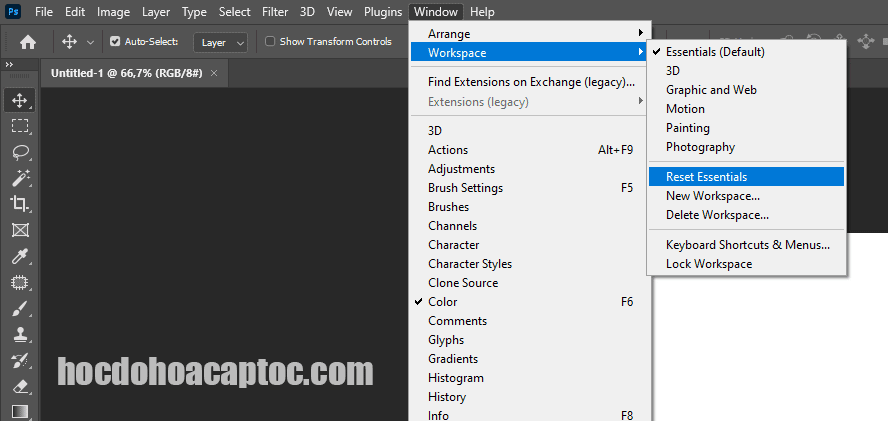 Tổng Hợp Các Lỗi Thường Gặp Trong Photoshop
