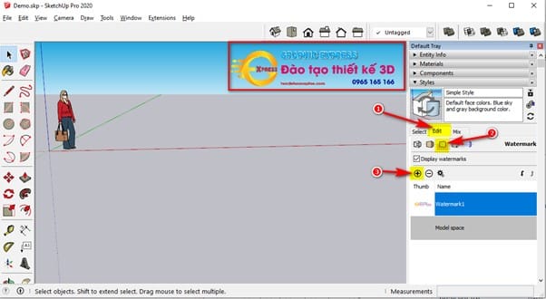 Hướng Dẫn Setting Sketchup