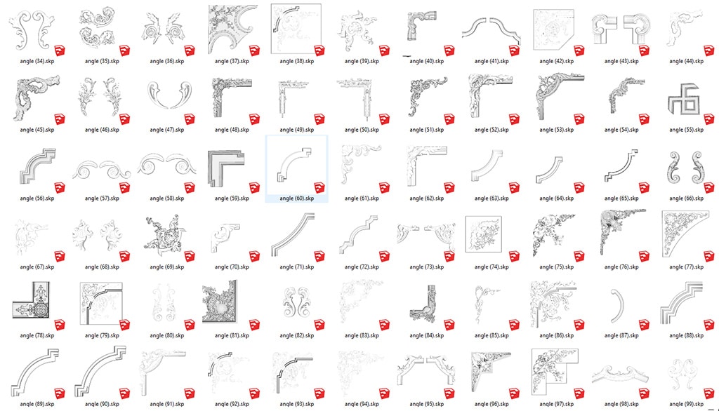 Chia Sẻ File Sketchup Tân Cổ Điển