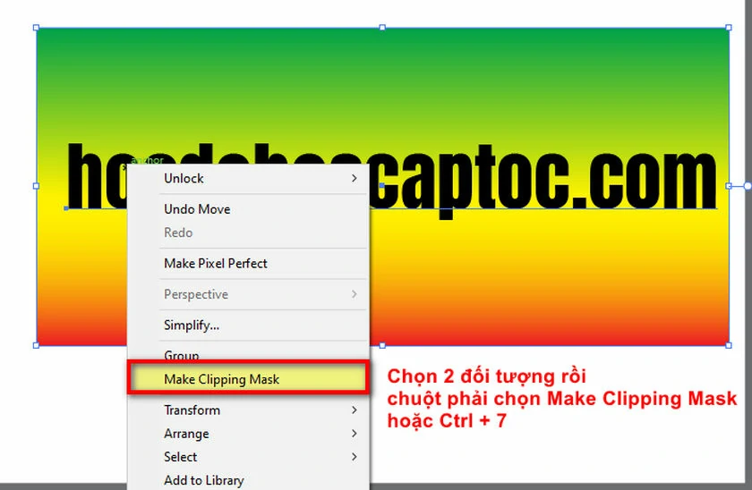 3 cách tạo chữ đẹp màu gradient trong ai 3 Cách Tạo Chữ Đẹp Màu Gradient Trong Ai