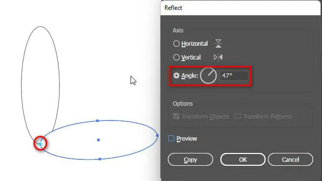 Công Cụ Rotate &Amp; Reflect Tool Illustrator