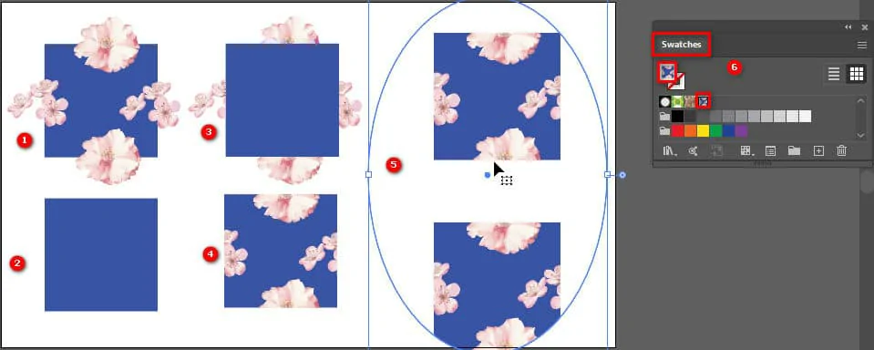 Cách Tạo Pattern Trong Illustrator