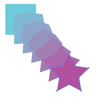 Blend Trong Illustrator