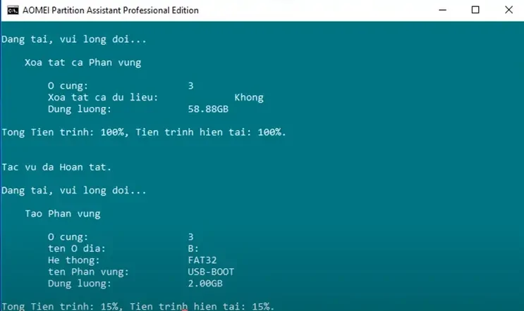 Hướng dẫn tạo usb boot chỉ 1 click Usb Boot Anhdv