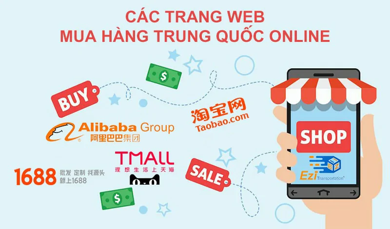 Các Website Mua Hàng Trung Quốc Nổi Tiếng Nhất
