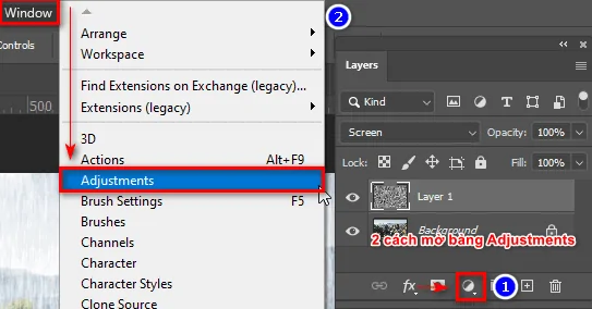 Cách Tạo Mưa Trong Photoshop