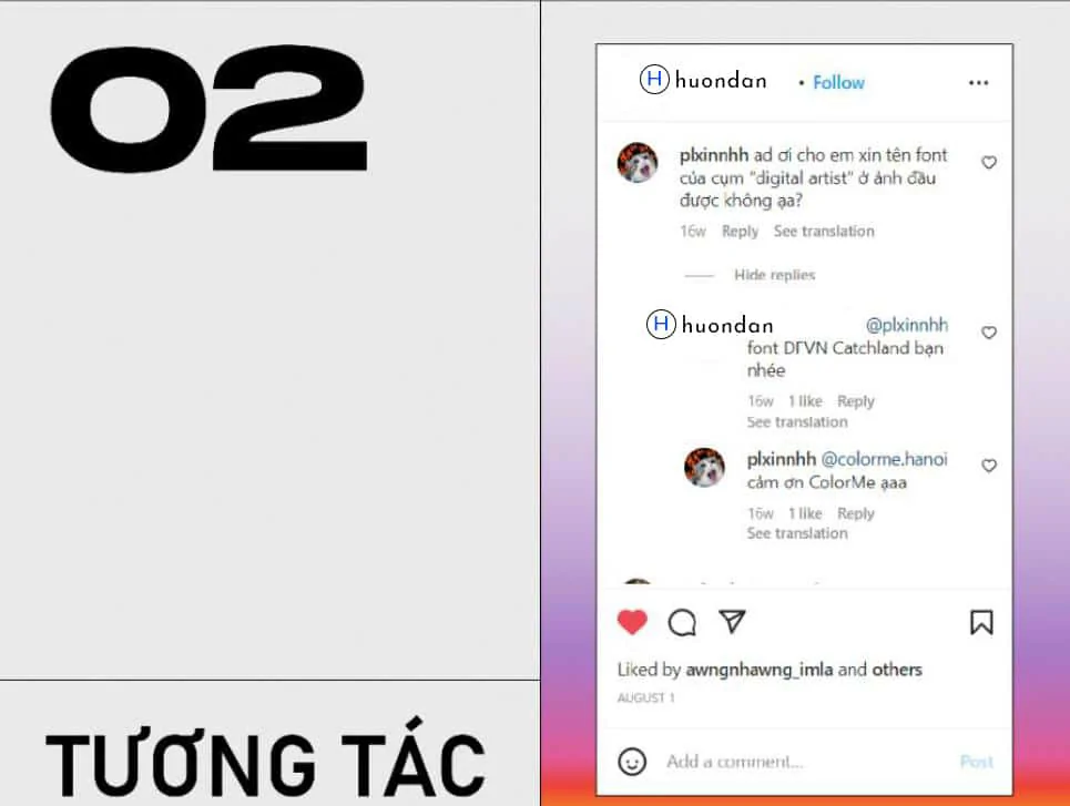 10 tips designer tạo cơ hội từ Instagram Tương Tác Trong Instagram