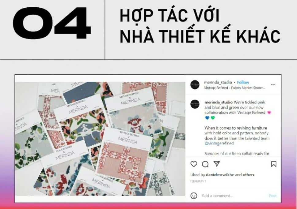 10 tips designer tạo cơ hội từ Instagram Hợp Tác Với Các Nhà Thiết Kế Khác