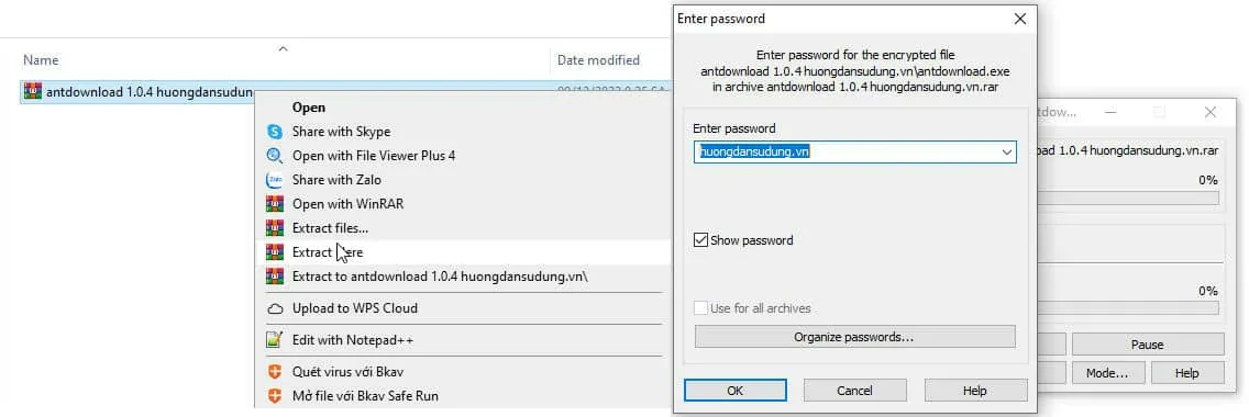 Hướng dẫn tải file trên pan baidu không cần tài khoản Tai File Pan Bai Du