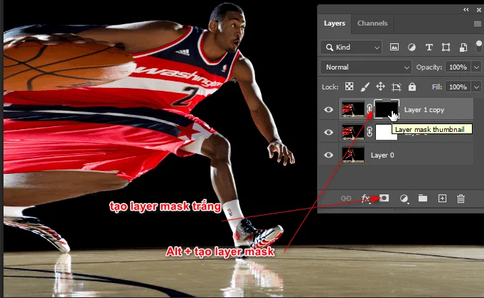 Cách Làm Hình Ảnh Bị Tan Biến Trong Photoshop