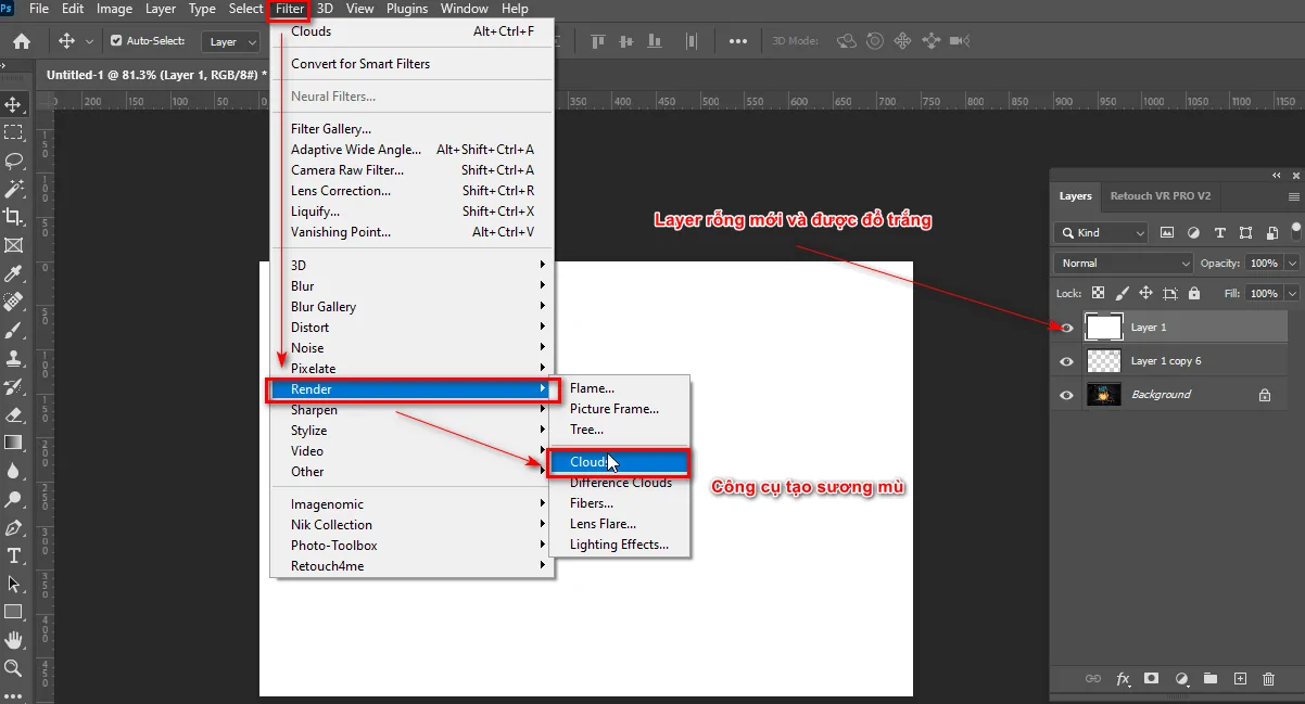 Cách Tạo Một Bức Tranh Đẹp Trong Photoshop