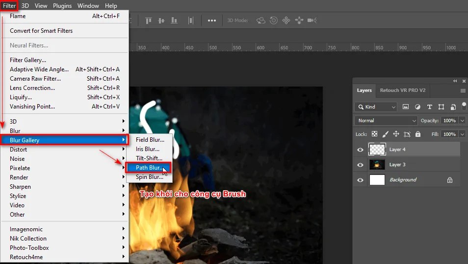 Cách Tạo Một Bức Tranh Đẹp Trong Photoshop