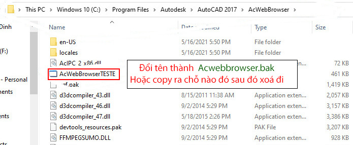 Tắt Thông Báo Bản Quyền Phần Mềm Autocad