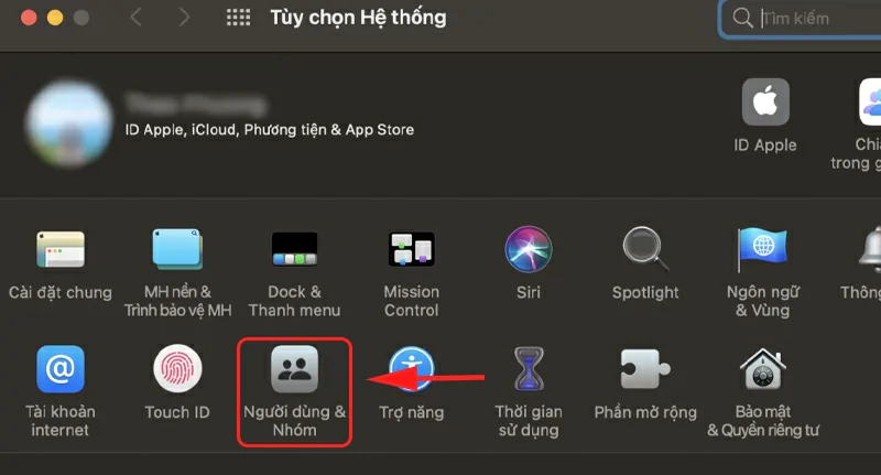 Chọn Người Dùng Và Nhóm