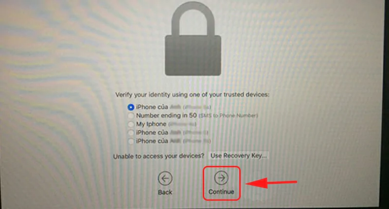 Xác Nhận Thông Tin Apple