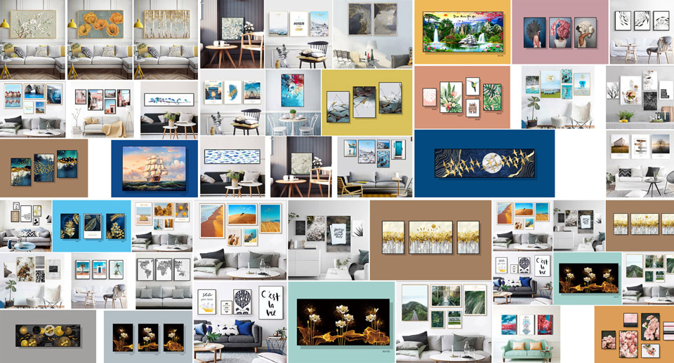 9.999 Tranh Canvas Siêu Đẹp Miễn Phí Cập Nhật Mới Nhất