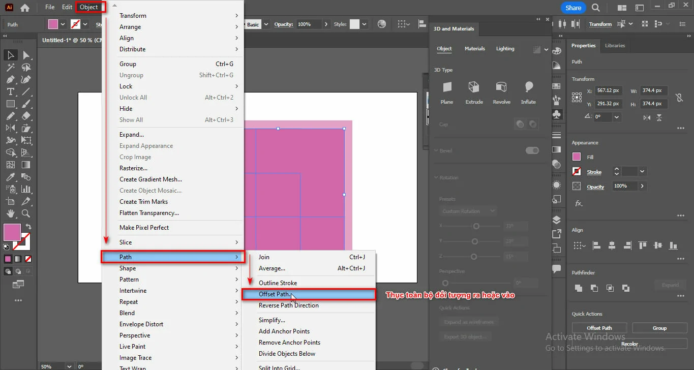 Cách Tạo Bàn Phim 3D Trong Illustrator