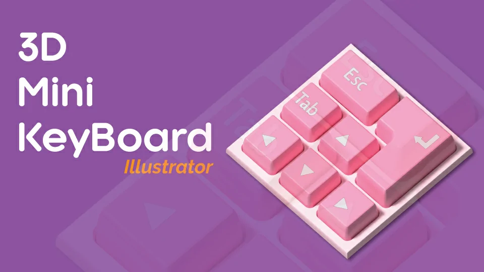 Cách Tạo Bàn Phim 3D Trong Illustrator