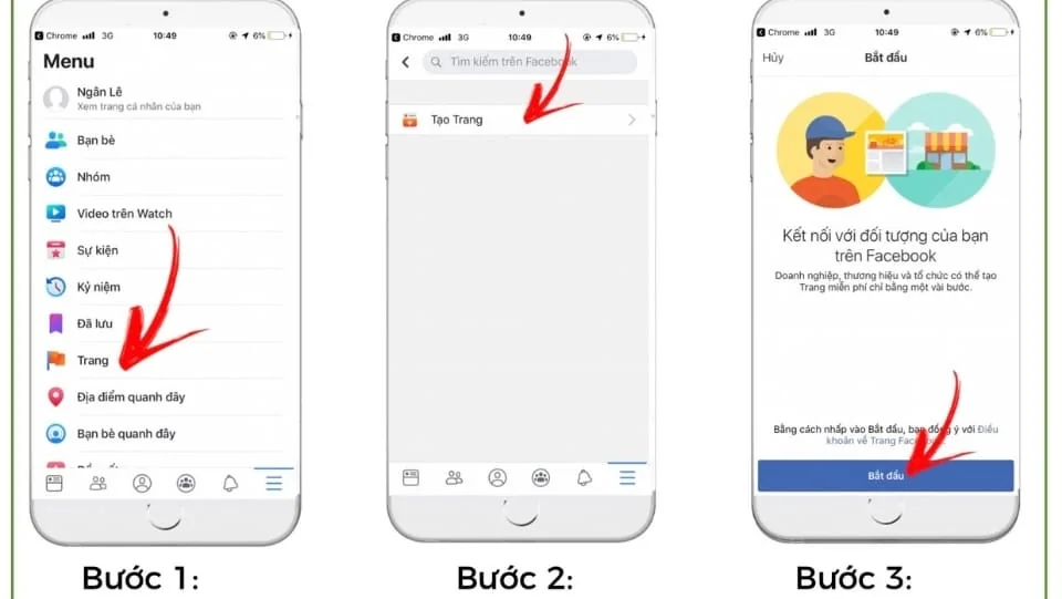Cách Tạo Fanpage Facebook Trên Điện Thoại