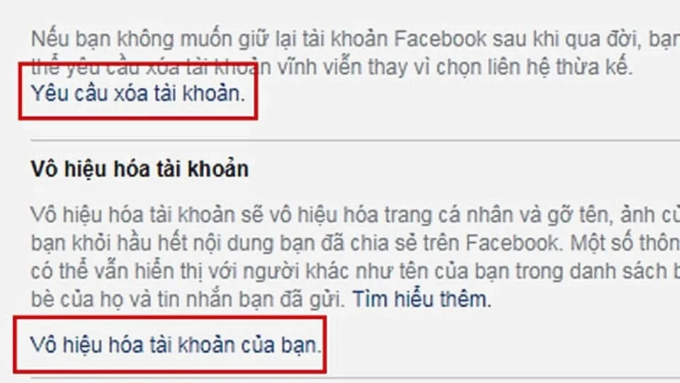 Cách nhờ trung tâm trợ giúp Facebook xử lý các vấn đề liên quan Yêu Cầu Xóa Tài Khoản Không Còn Sử Dụng