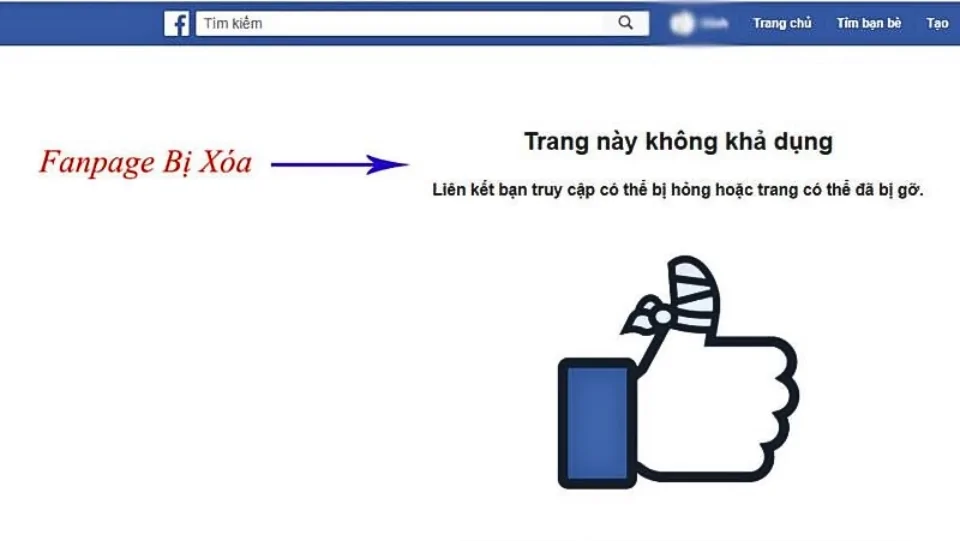 Cách nhờ trung tâm trợ giúp Facebook xử lý các vấn đề liên quan Sự Cố Xảy Ra Với Trang Fanpage