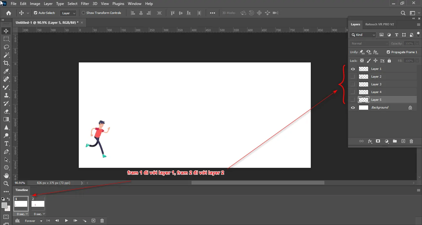 Cách Tạo Ảnh Chuyển Động Trong Photoshop
