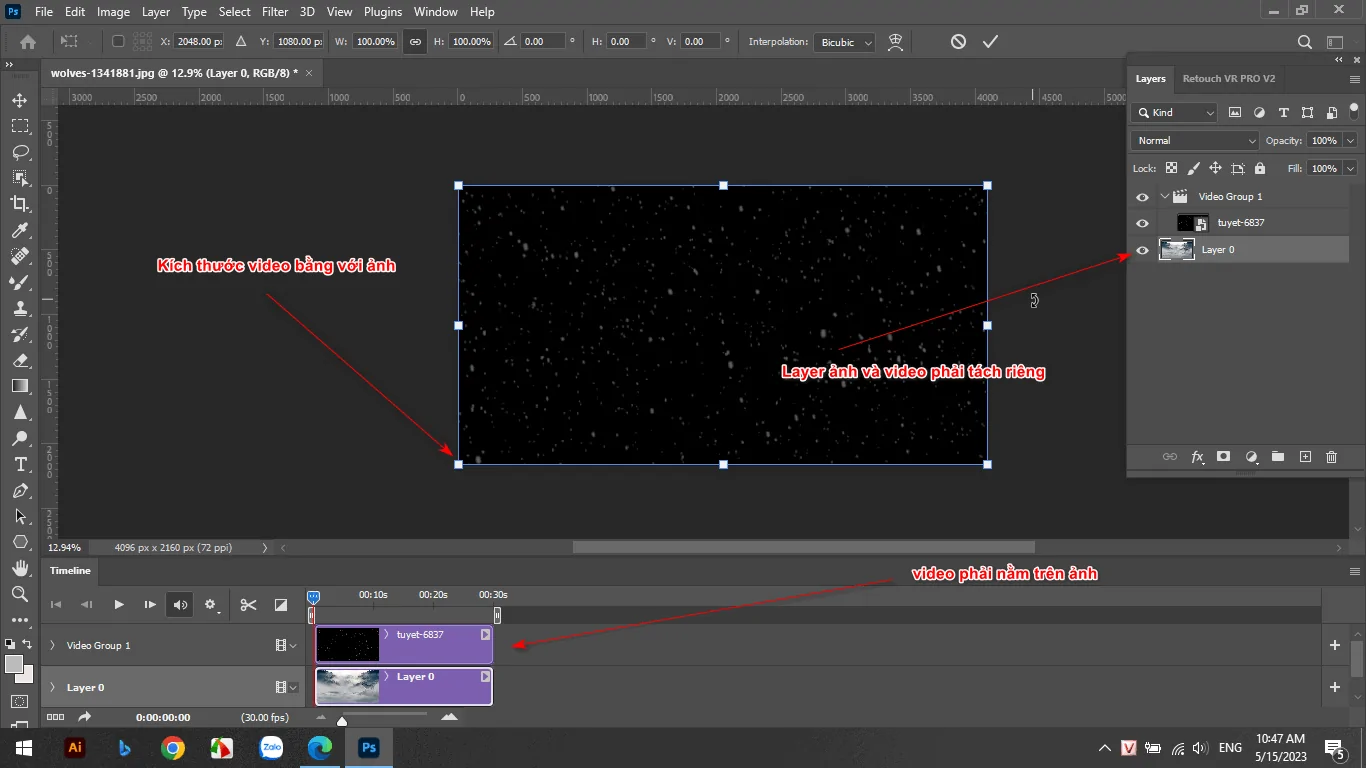 Cách Tạo Ảnh Chuyển Động Trong Photoshop