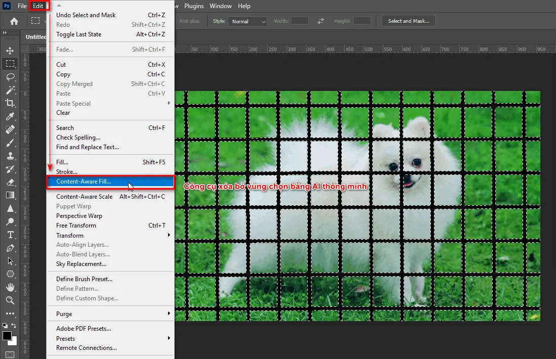 Cách xóa chi tiết thừa trong photoshop Cách Xóa Vật Thể Thừa Trong Photoshop