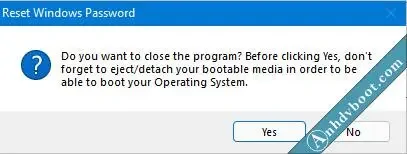 Cách Phá Mật Khẩu Windows Reset Password Windows Mới Nhất