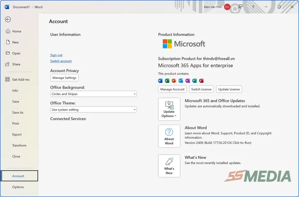 Cách Cài Đặt Tiếng Việt Cho Microsoft Office 365, 2021, 2019, 2016, 2013