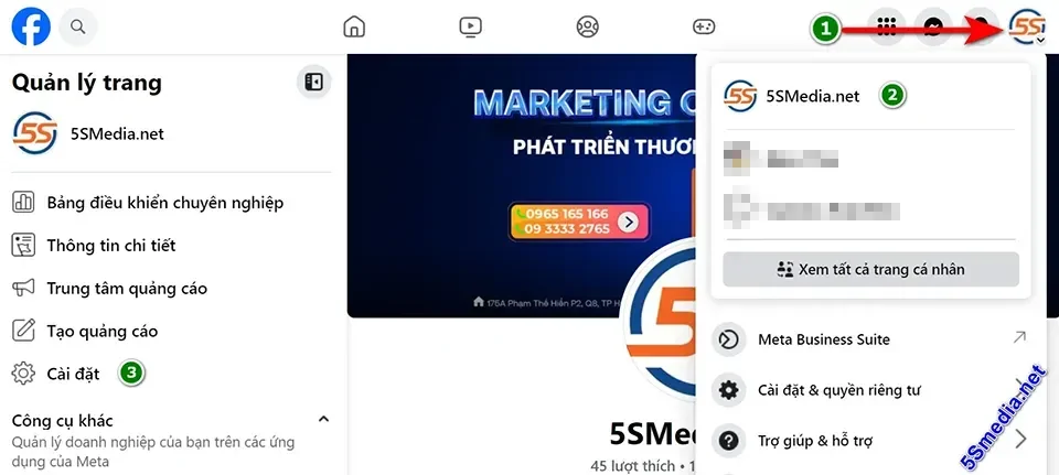 Cách Phân Quyền Quản Trị Fanpage Facebook