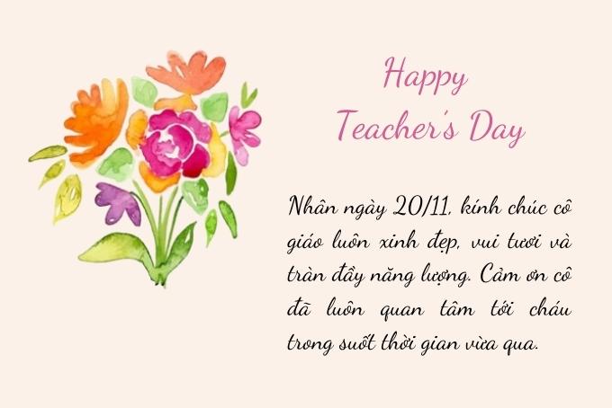 Lời Chúc 20 11 Hay, Ngắn Gọn Và Ý Nghĩa Nhất Dành Tặng Thầy Cô
