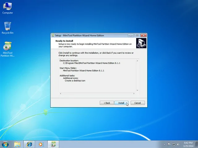 Tải Minitool Partition Wizard Home Edition