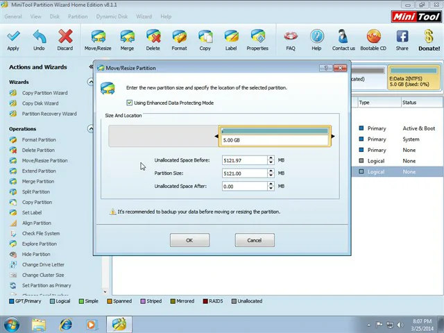 Phân Vùng Partition Bằng Minitool Trên Windows