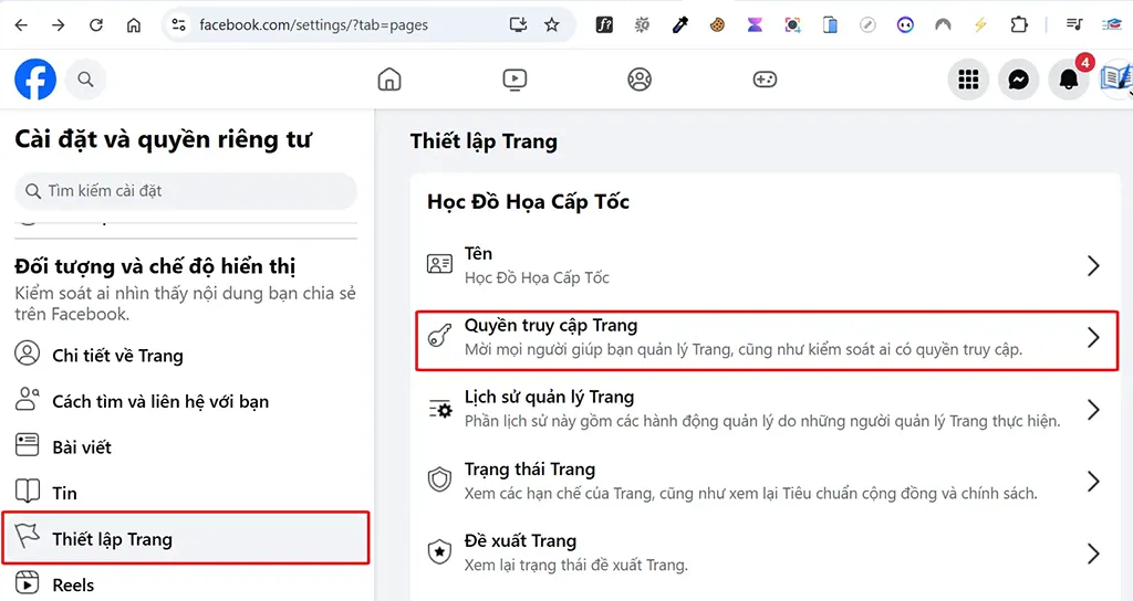 Cách thêm quản trị viên cho page Facebook Cách Thêm Quản Trị Viên Cho Page