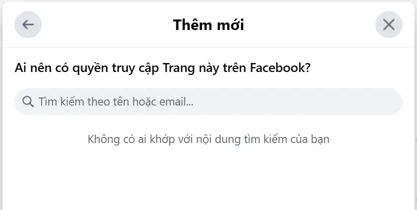 Cách thêm quản trị viên cho page Facebook Cách Thêm Quản Trị Viên Cho Page