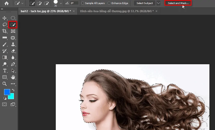 Hướng dẫn tách nền photoshop cực nhanh Tách Nền Photoshop