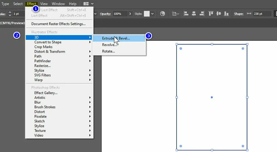Huong Dan Tao Thiet Ke 3D Bang Adobe Illustrator 2