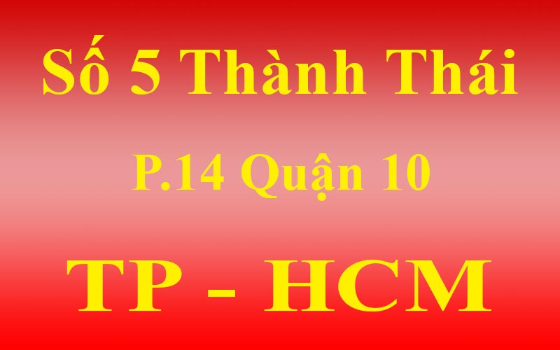 05 Thành Thái Phường 14 Quận 10