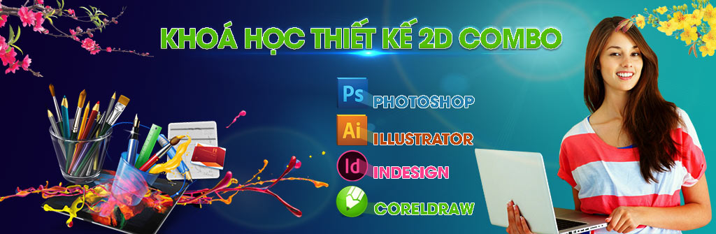 Khóa học thiết kế đồ họa 2D combo Khóa Học Thiết Kế Đồ Họa 2D Combo